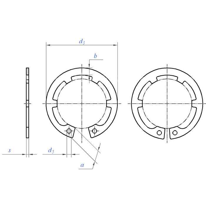 DIN 984:2021 Internal Retaining Ring