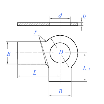 DIN 463:1974 Washer