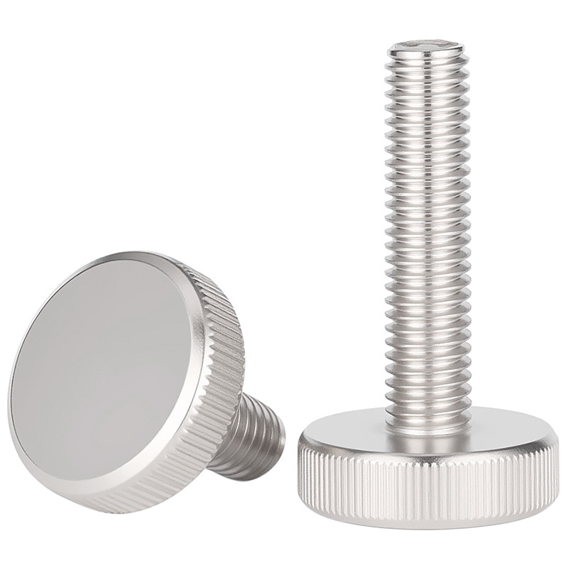 DIN 653:2006 Low Profile Knurled Thumb Screw