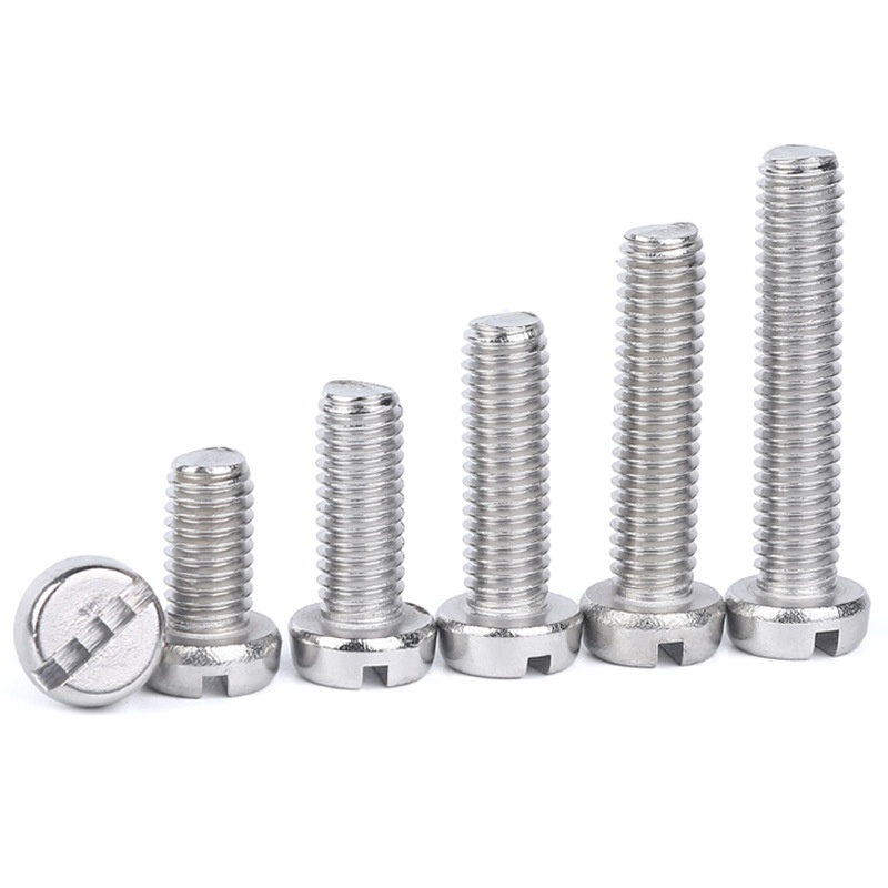 DIN 85:1988 Pan Head Slotted Screw