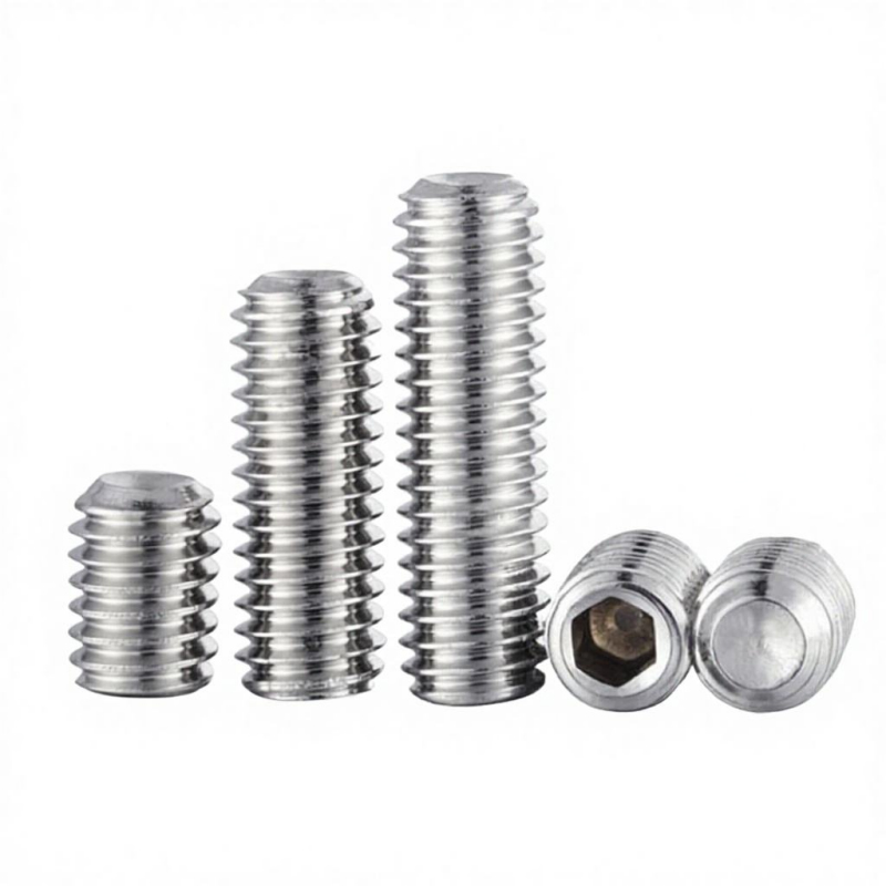 DIN 913:1980 Hex Socket Flat Point Set Screw