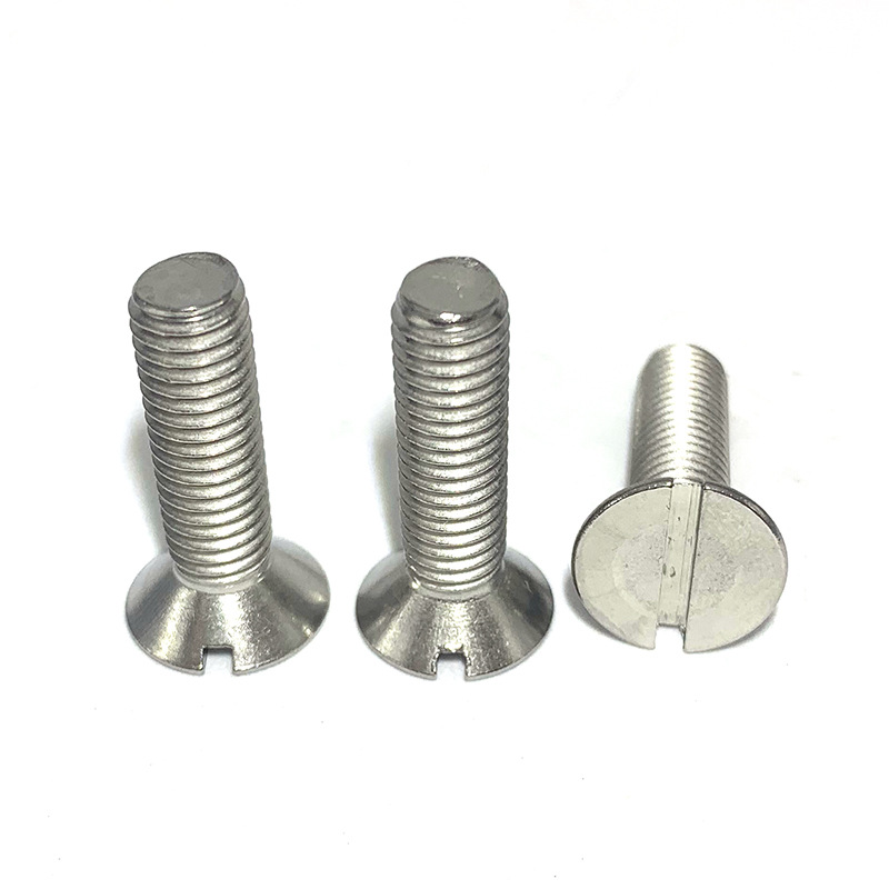 DIN 963:1990 Countersunk Head Slotted Screw