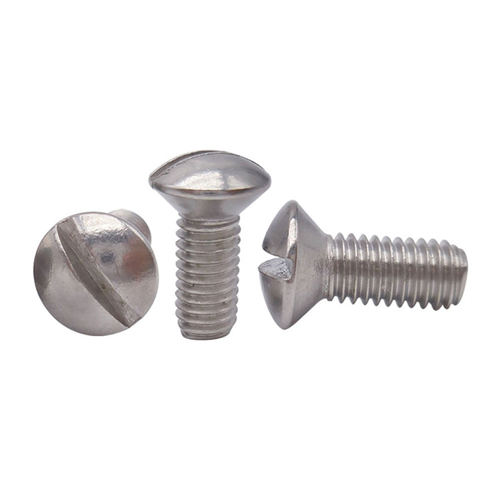 DIN 964:1990 Oval Countersunk Head Slotted Screw