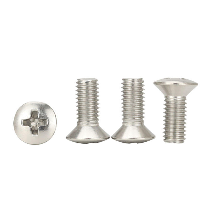DIN 966:1990 Oval Countersunk Head Phillips Screw