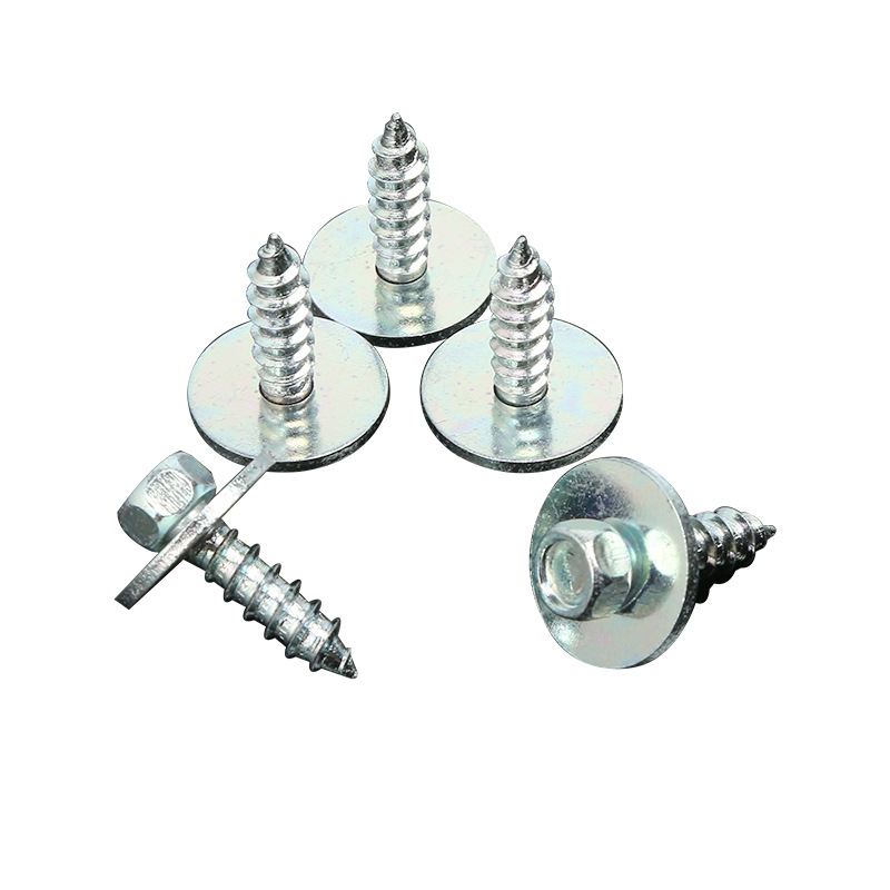 DIN EN ISO 10510 (S1):2011 Hex Head Tapping Screw and Flat Washer Assembly