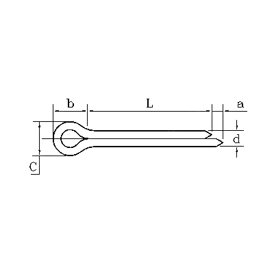ASME/ANSI B18.8.1:2000 Cotter Pin