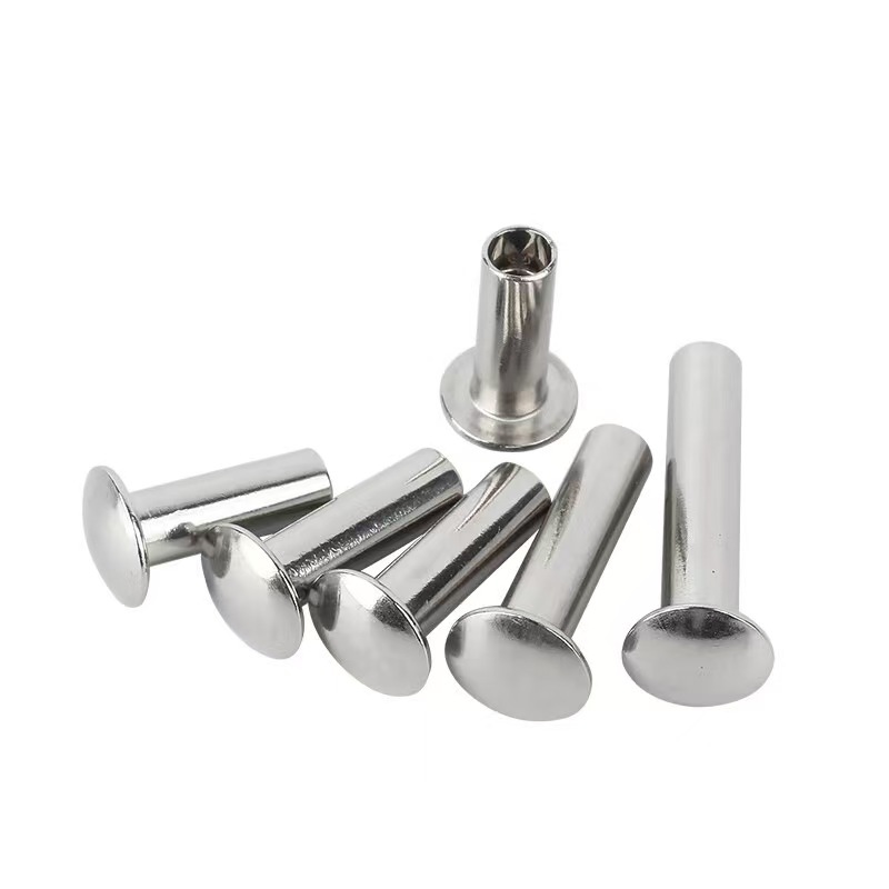 DIN 6791:2011 Pan Head Semi-Tubular Rivet