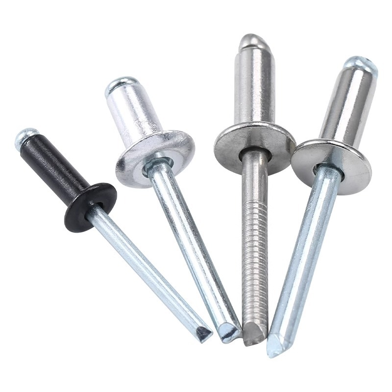 DIN 7337 (A):1991 Button Head Blind Open End Rivet