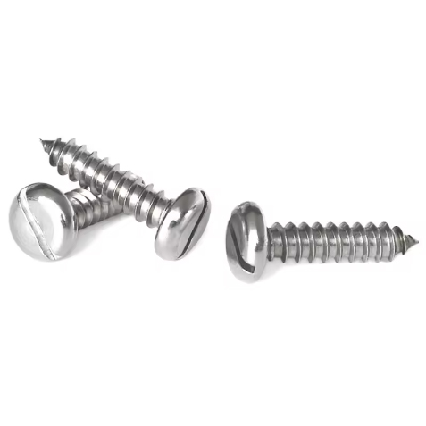 DIN 7971:1990 Pan Head Slotted Tapping Screw