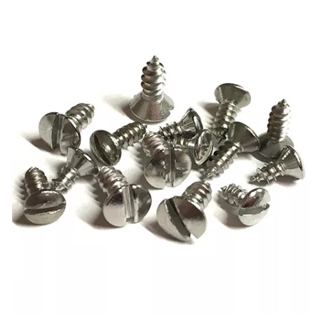 DIN 7973:1990 Oval Countersunk Head Slotted Tapping Screw