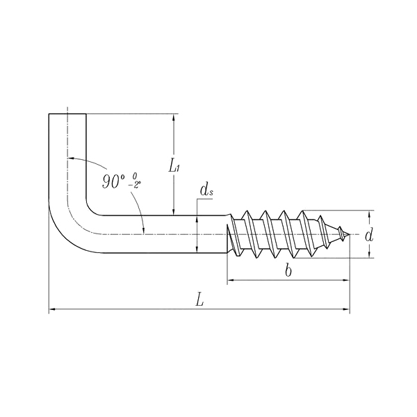 NF E 25-611:1985 Wood Screw