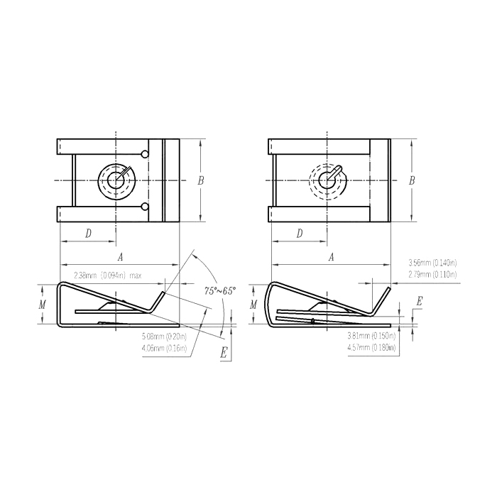 SAE J891 (Figure 7):2016 U-Type Spring Nut